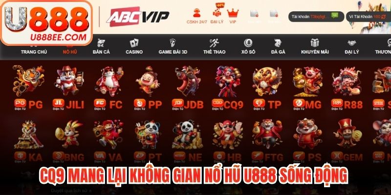 Nổ Hũ U888 - Cơ Hội Săn Jackpot Trúng Thưởng Cực Khủng