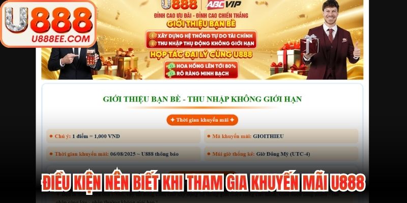 Khuyến Mãi U888 - Săn Thưởng Khủng Cho Mọi Hội Viên 